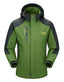 Camping Hiking Jacket Men Autumn Outdoor Sports Coats Climbing Trekking Windbreaker Travel Waterproof Jackets Black