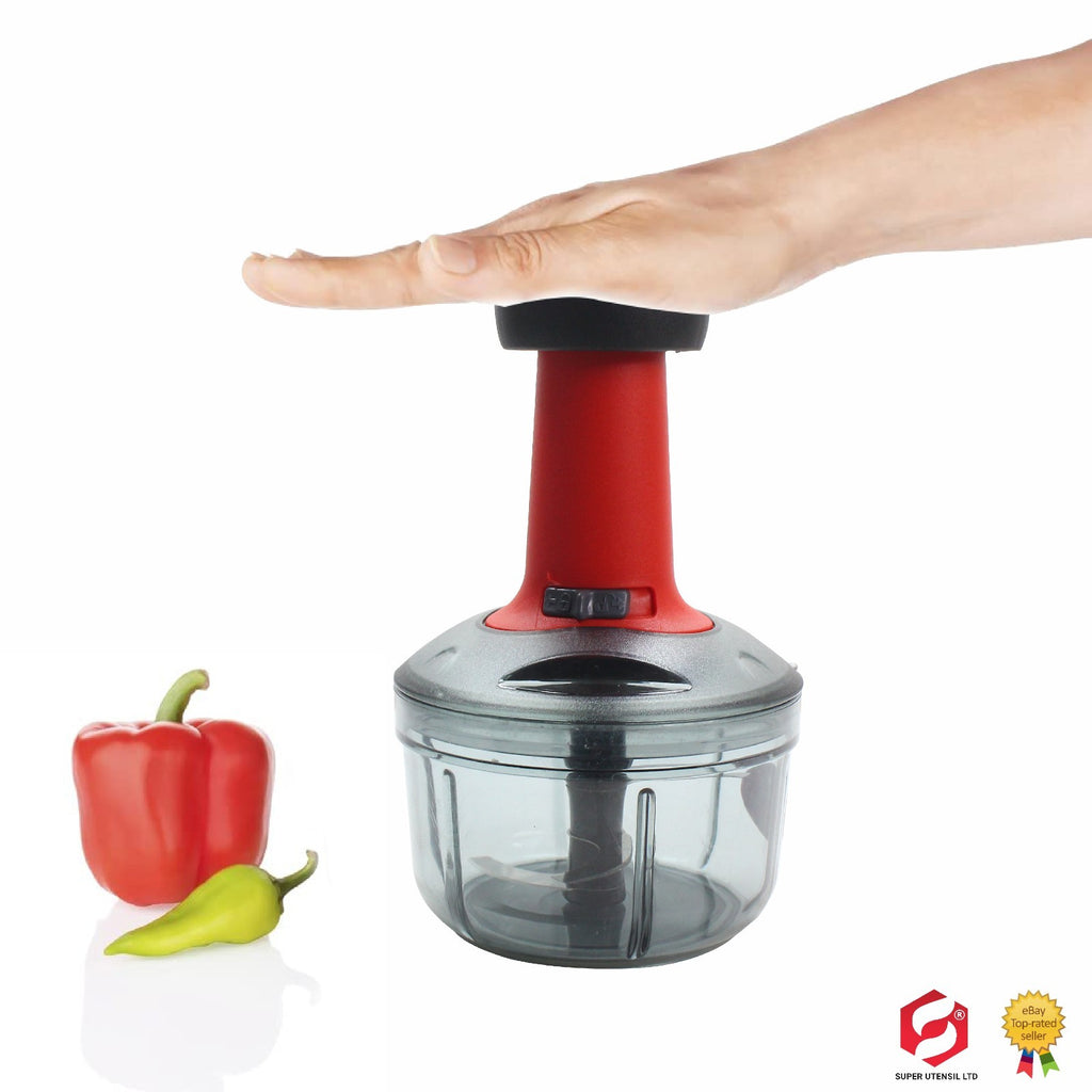 Vegetable Chopper Garlic Onion Cutter Processor Fast Cutting Chopper