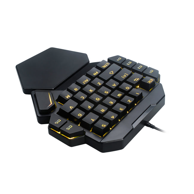 Eat Chicken One-handed Mechanical Keyboard Throne Left-handed Small Keyboard Mobile Game External Ebay Amazon Keyboard Main Image