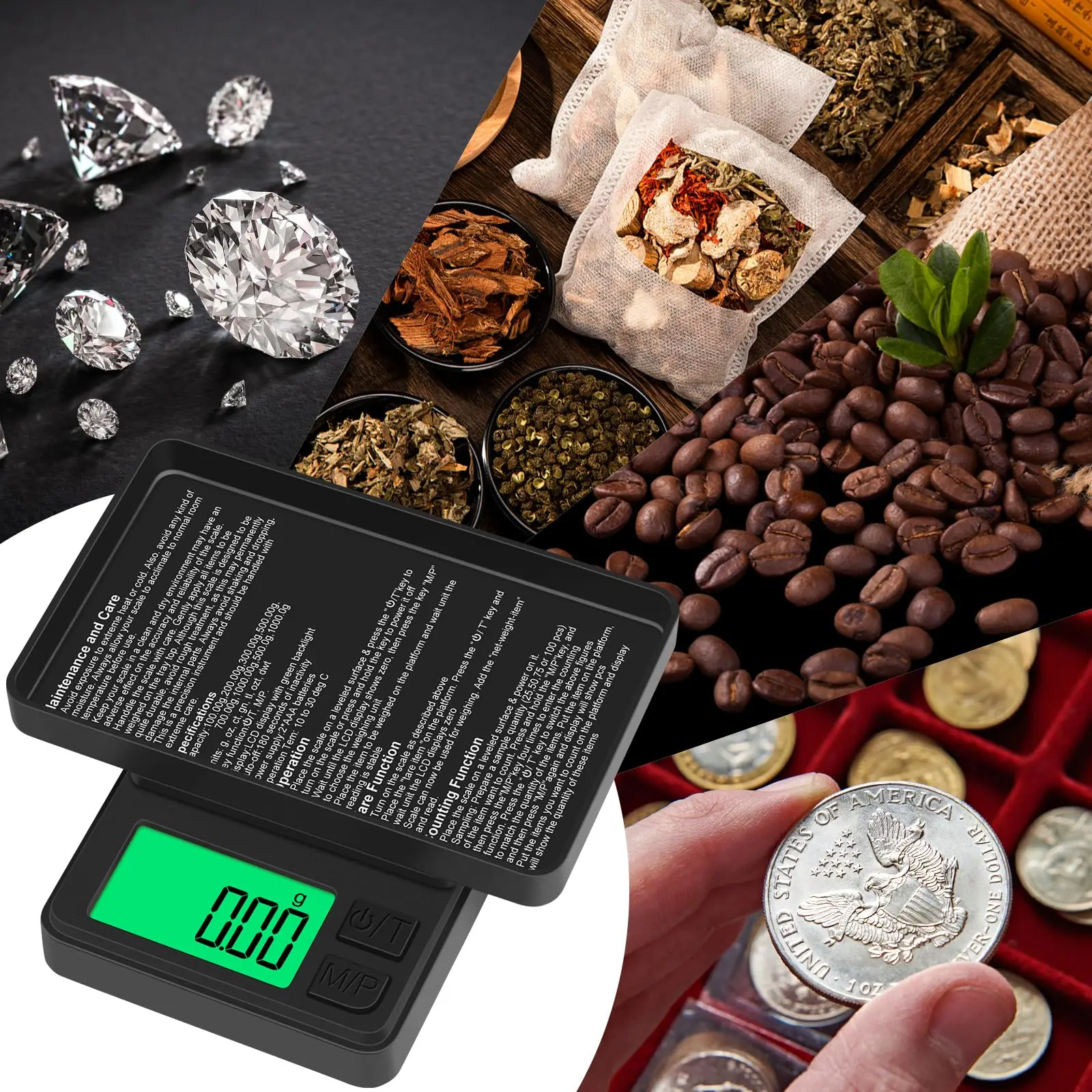 Newest Design Electronics Digital Jewelry Scale 0.01G Accuracy High Quality Digitalpocket Scale Mini Scale Tiny Scale