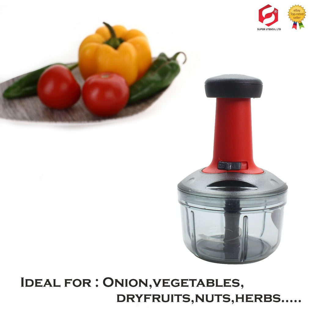 Vegetable Chopper Garlic Onion Cutter Processor Fast Cutting Chopper