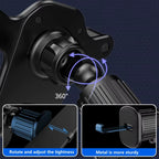 NEW Gravity Car Holder for Phone Air Vent Clip Mount Mobile Cell Stand Smartphone GPS Support for Iphone Mobile Phone
