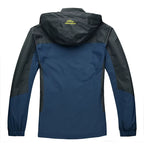 Camping Hiking Jacket Men Autumn Outdoor Sports Coats Climbing Trekking Windbreaker Travel Waterproof Jackets Black