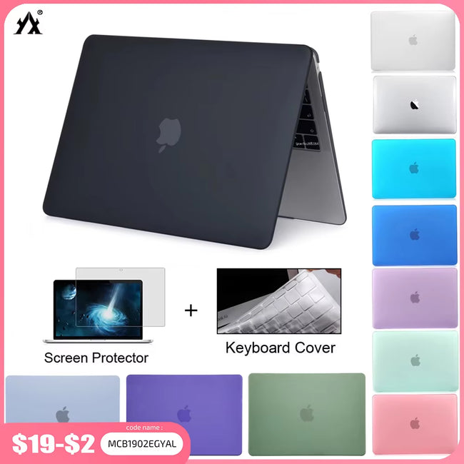 Laptop Case for Macbook Air 13 Case 2026 Neo A18 Pro 16 M3 Funda M1 Pro 13 M5 Air 13.6 15 for Macbook Pro 14 Case M5 M4 2025 M2 Main Image