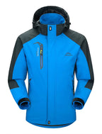 Camping Hiking Jacket Men Autumn Outdoor Sports Coats Climbing Trekking Windbreaker Travel Waterproof Jackets Black