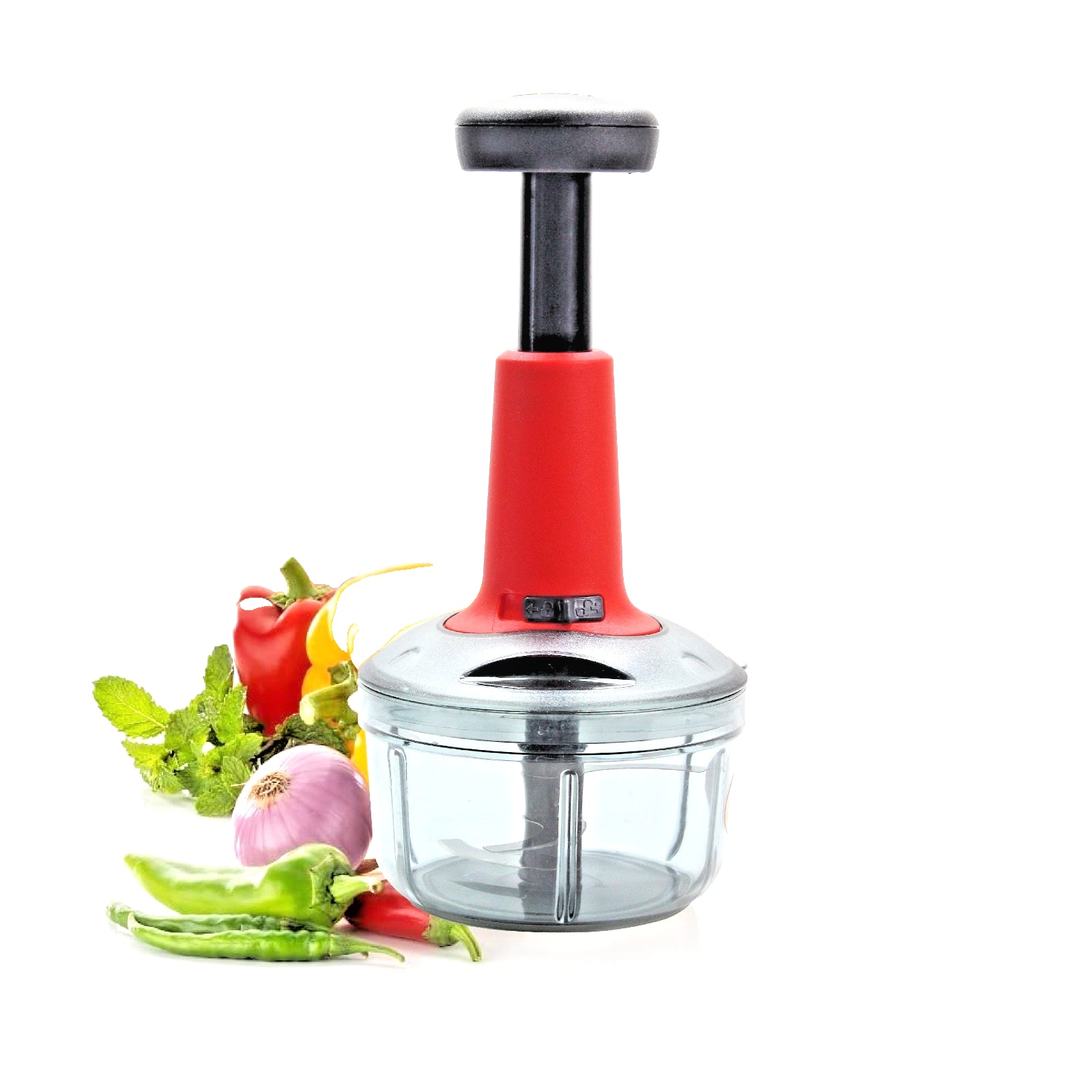 Vegetable Chopper Garlic Onion Cutter Processor Fast Cutting Chopper