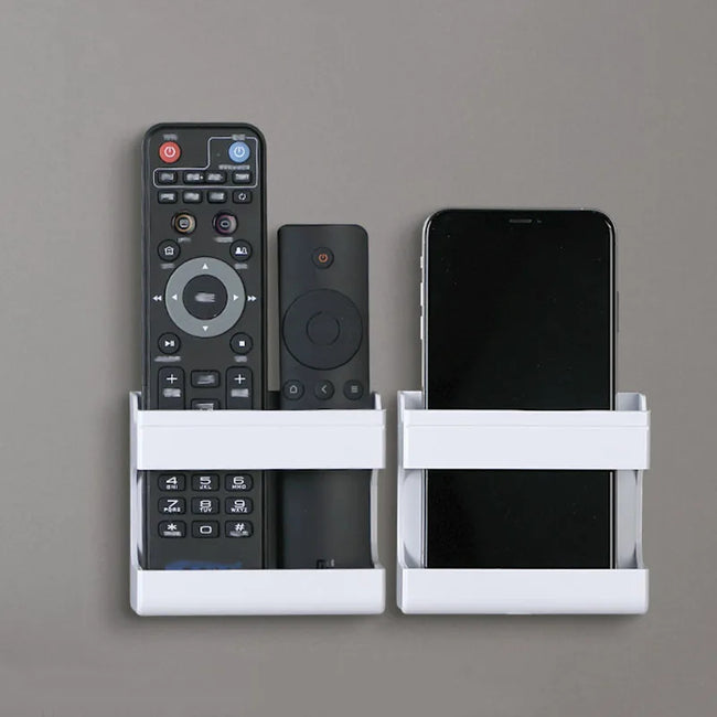 Multi-Functional Wall-Mounted Organizer for Remote Controls and Mobile Phones Main Image