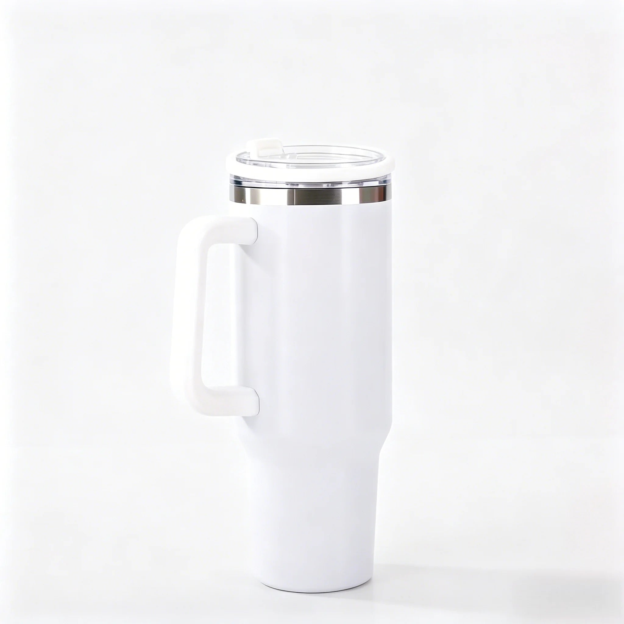 40Oz 1200ML Insulated Tumbler W/Handle & Straw, Double Wall Thermal Cup, Travel Coffee Mug, Gift
