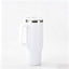 40Oz 1200ML Insulated Tumbler W/Handle & Straw, Double Wall Thermal Cup, Travel Coffee Mug, Gift