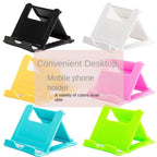 Desktop Lazy Mobile Tablet Folding Stand, Portable and Adjustable Mobile Tablet Stand