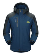 Camping Hiking Jacket Men Autumn Outdoor Sports Coats Climbing Trekking Windbreaker Travel Waterproof Jackets Black