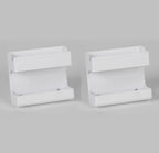 Multi-Functional Wall-Mounted Organizer for Remote Controls and Mobile Phones