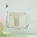 Multi-Functional Wall-Mounted Organizer for Remote Controls and Mobile Phones